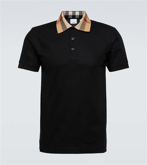 black shirt burberry|authentic Burberry shirt.